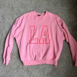 Oversized LA sweater